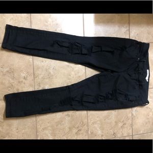 Black jegging. 10R. Torrid. distressed